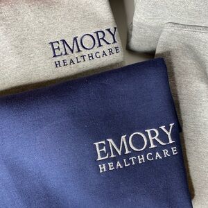 Emory Healthcare Sweatshirts in Gray and Navy